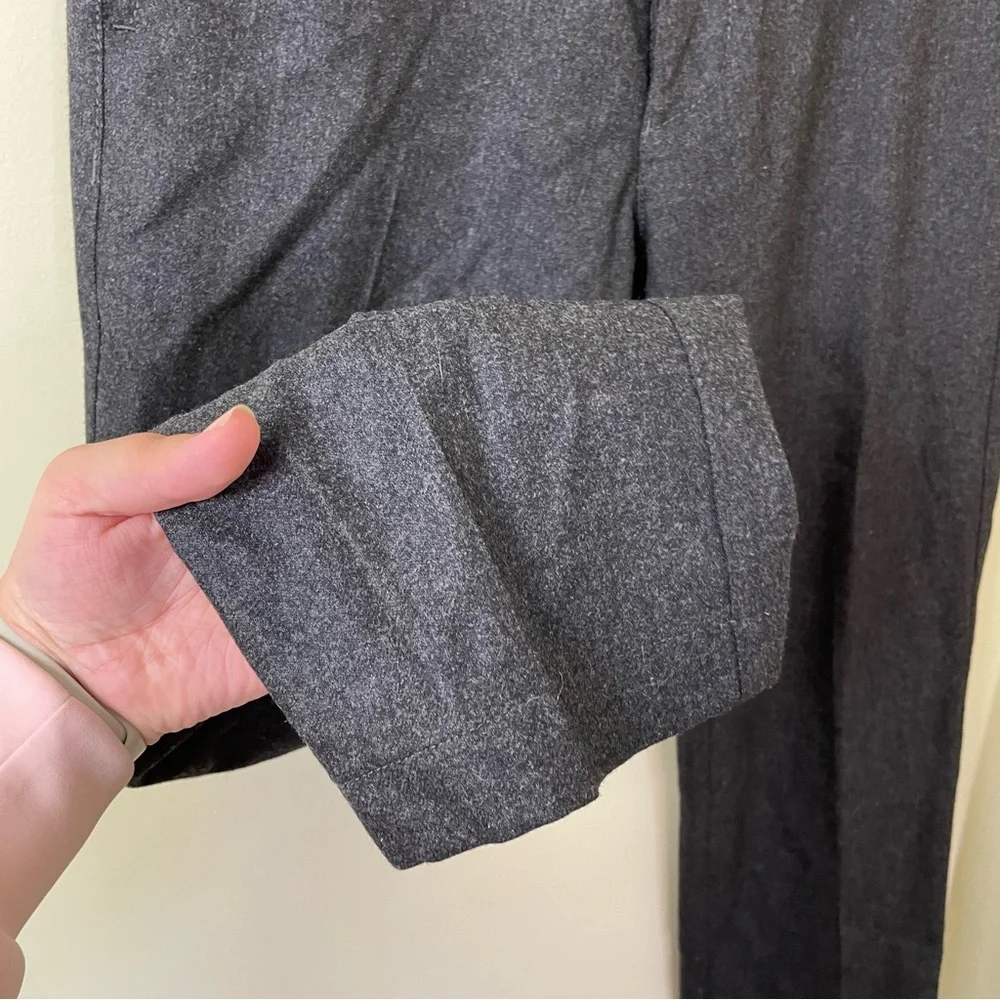 Corneliani Charcoal Gray 100% Wool Trouser Pants SZ IT 50 / US 40